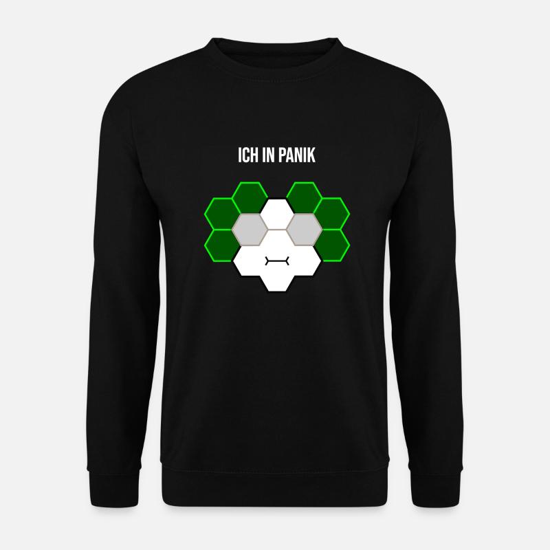 Ich in Panik - Unisex Pullover - Schwarz