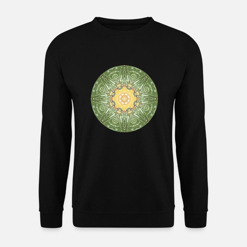 Mandala-Quantum 3 - Unisex Pullover - Schwarz