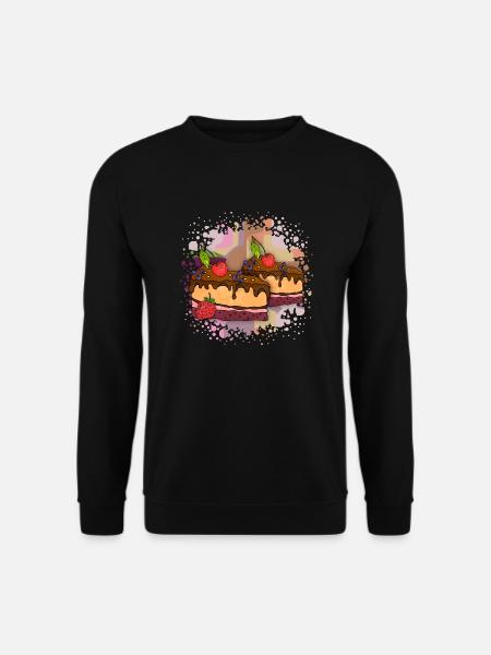 Cake - Unisex Sweatshirt - black