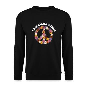 Church Religion Catholic Catholic Jesus Christ - Unisex Sweatshirt - black - Front - Alina (178cm) & Michal (187cm)