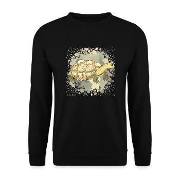 Tortue - Sweat-shirt Unisexe - noir - Devant - Alina (178cm) & Michal (187cm)
