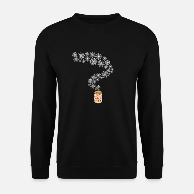 Biscuits de Noël - Sweat-shirt Unisexe - noir