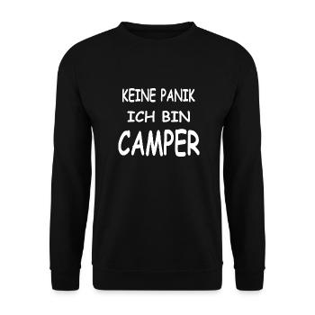 Camper - Unisex Pullover - Schwarz - Vorne - Alina (178cm) & Michal (187cm)
