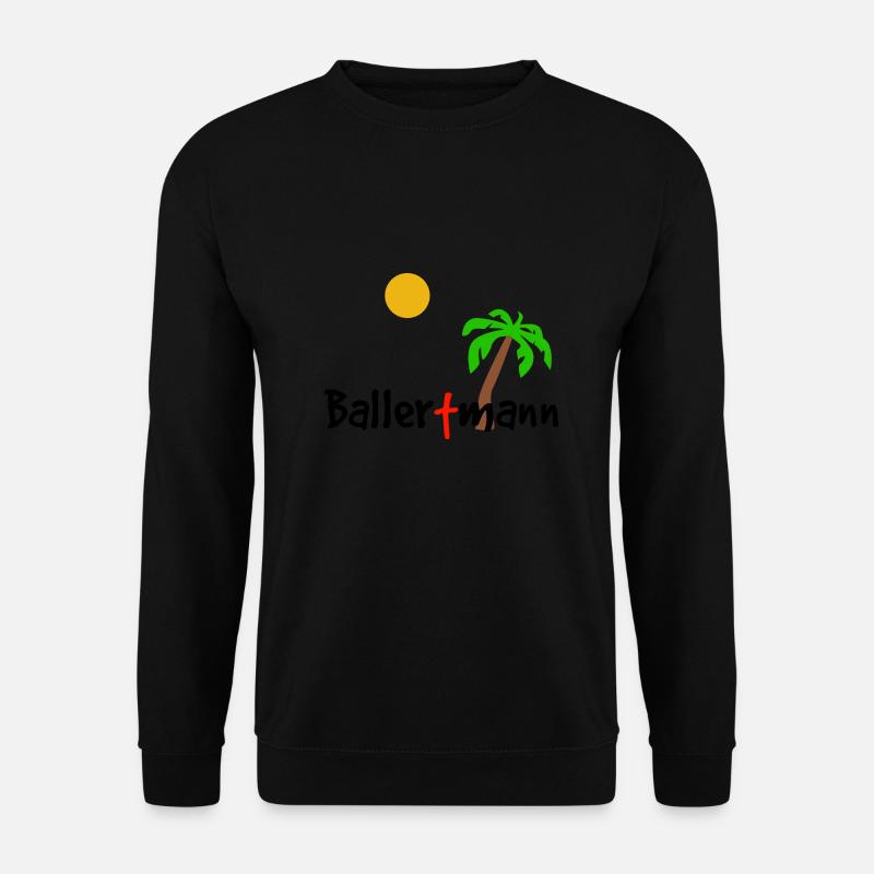 ballertmann - Unisex Pullover - Schwarz
