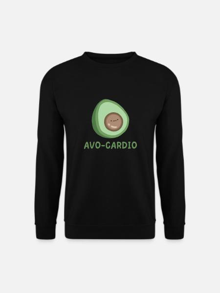 avo-cardio - Unisex Pullover - Schwarz