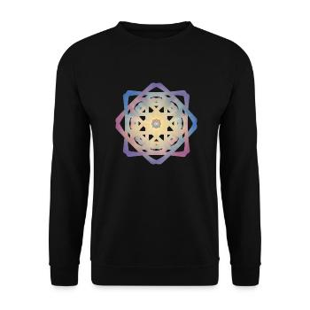 Étoile de la Béatitude - Sweat-shirt Unisexe - noir - Devant - Alina (178cm) & Michal (187cm)