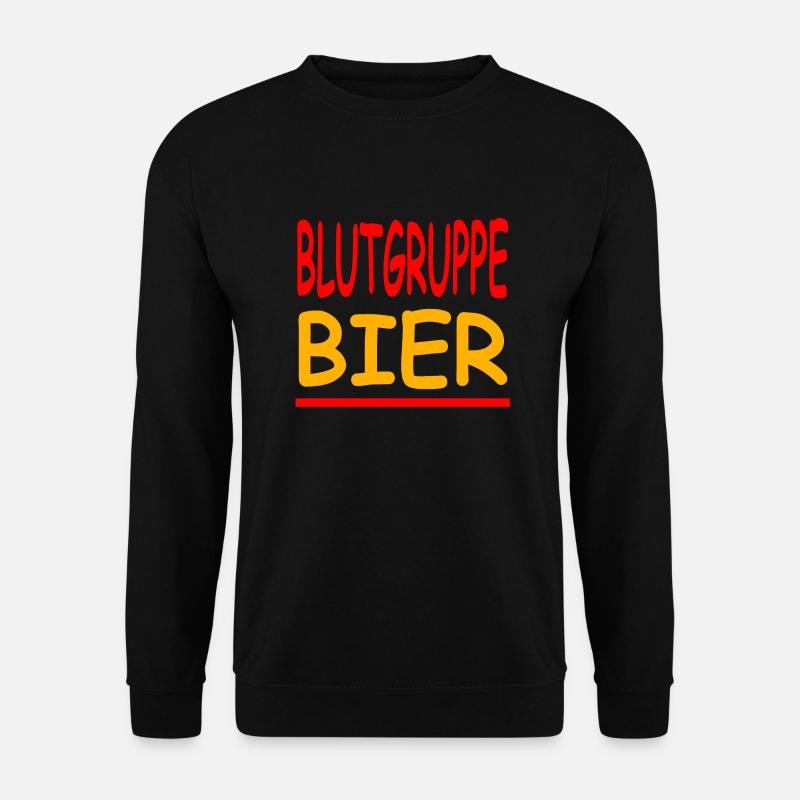 Bier - Unisex Pullover - Schwarz