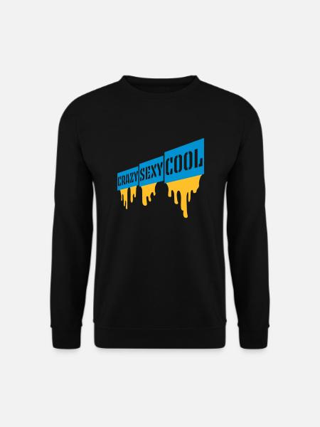 crazy sexy cool design - Unisex Sweatshirt - black