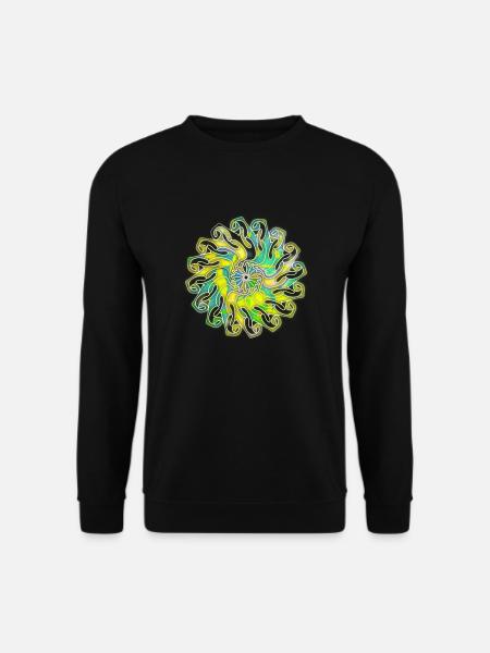 Firewhite1 - Unisex Pullover - Schwarz