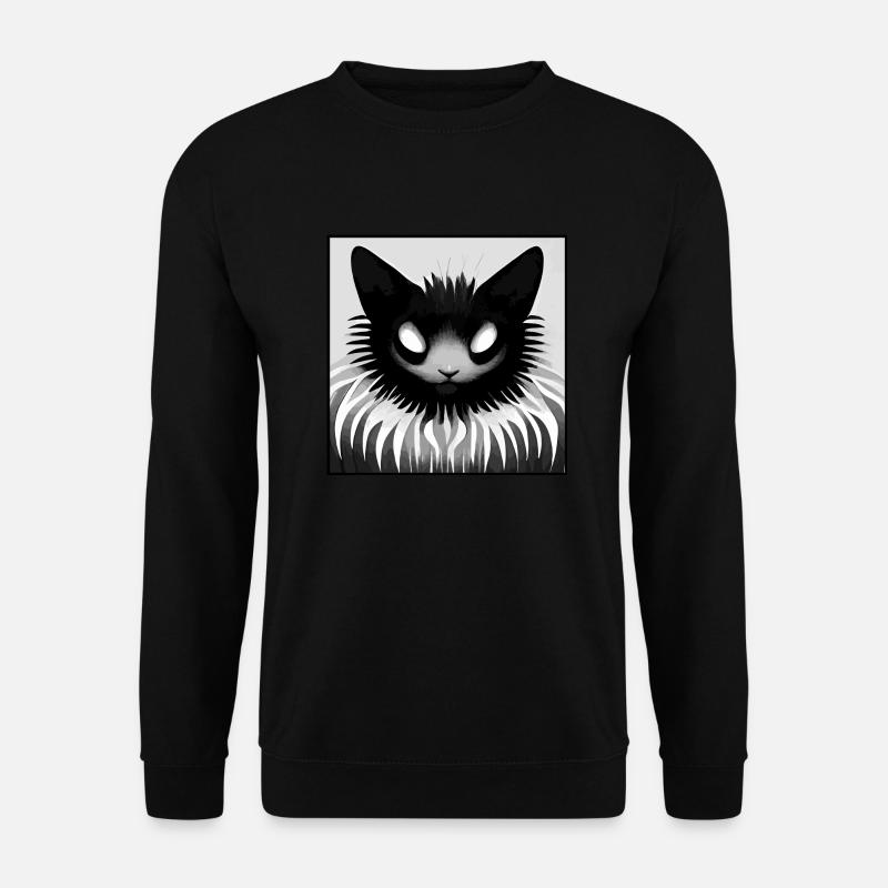 Monsterkatze - Unisex Pullover - Schwarz