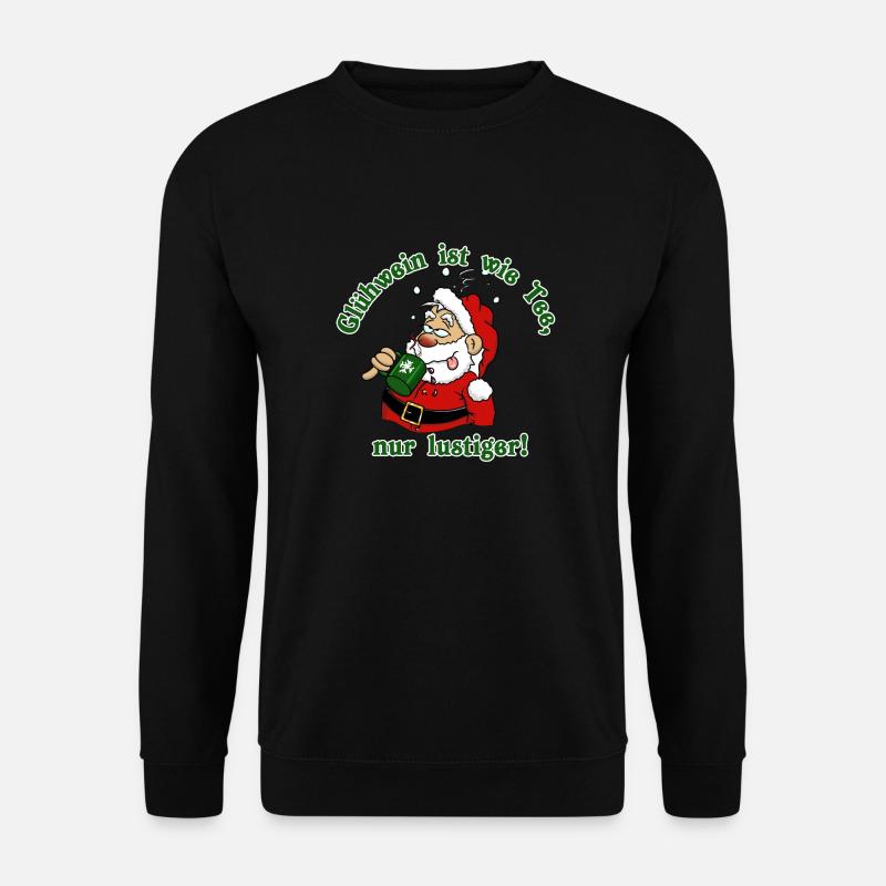 GlühweinTee2 1 - Unisex Pullover - Schwarz