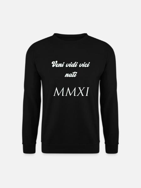 2011 - Unisex Pullover - Schwarz