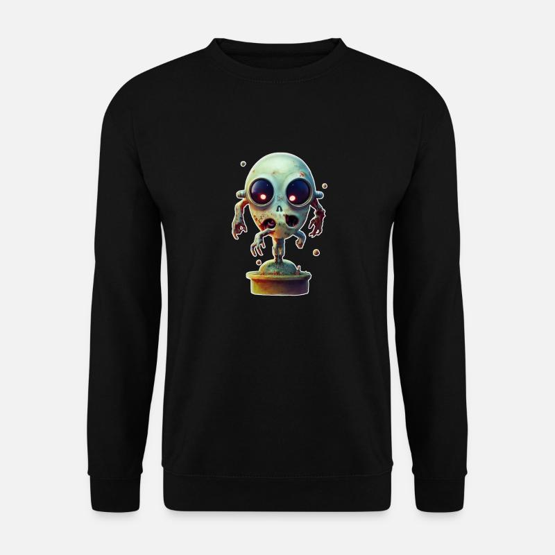 Gruseliges Zombie Monster - Unisex Pullover - Schwarz