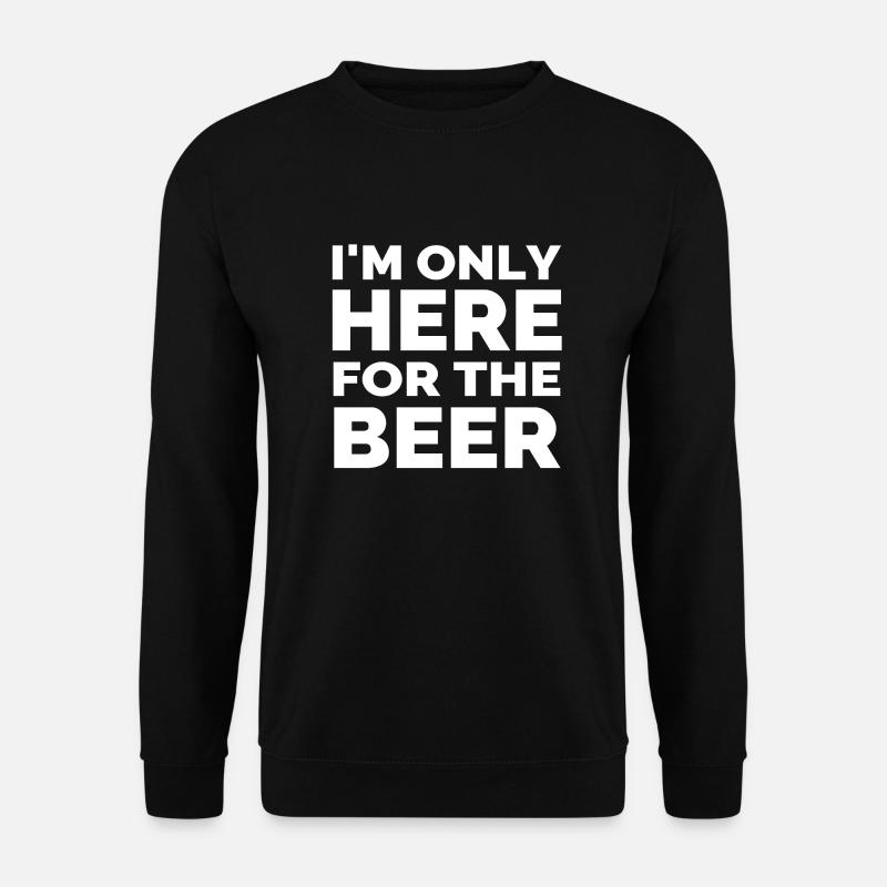 Bier - Unisex Pullover - Schwarz