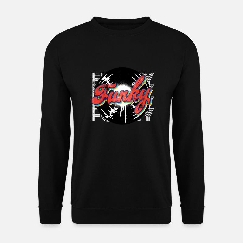 Funky Music - Unisex Pullover - Schwarz