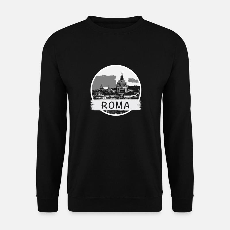 Roma City - Unisex Pullover - Schwarz