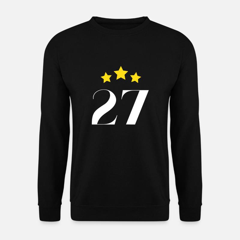 27th Anniversary Starred - Unisex Sweatshirt - black