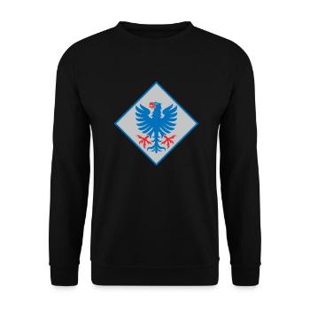 Värmland - Unisex Sweatshirt - black - Front - Alina (178cm) & Michal (187cm)