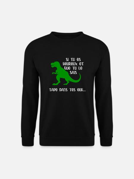 tape dans tes mains - Sweat-shirt Unisexe - noir