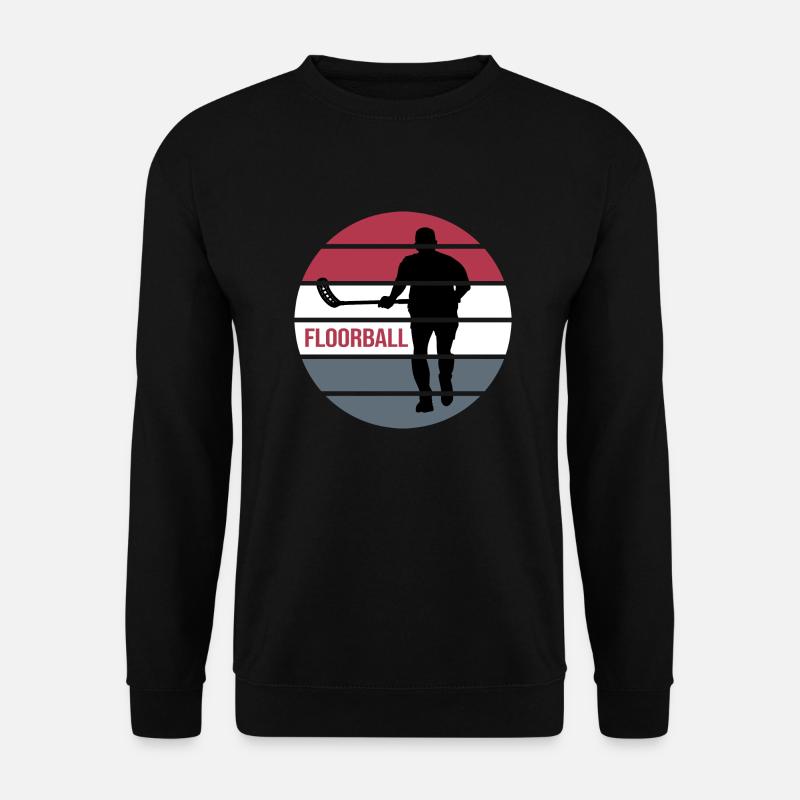 unihockey floorball floorballsaison bandy - Unisex Pullover - Schwarz