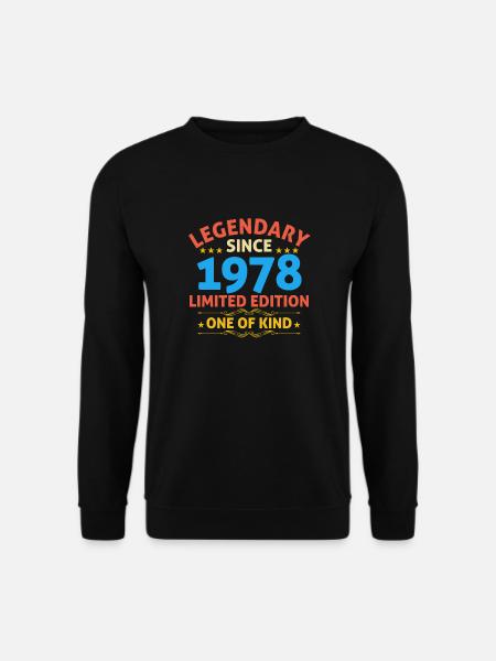 Legendary since 1978 Limited Edition - Unisex Sweatshirt - black