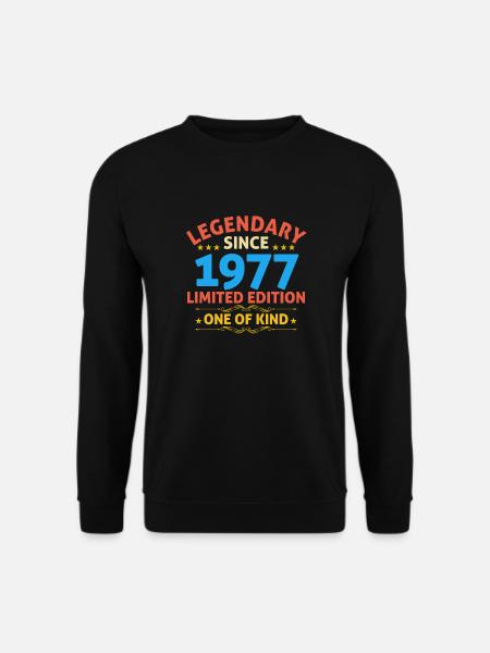 Legendary since 1977 Limited Edition - Unisex Sweatshirt - black