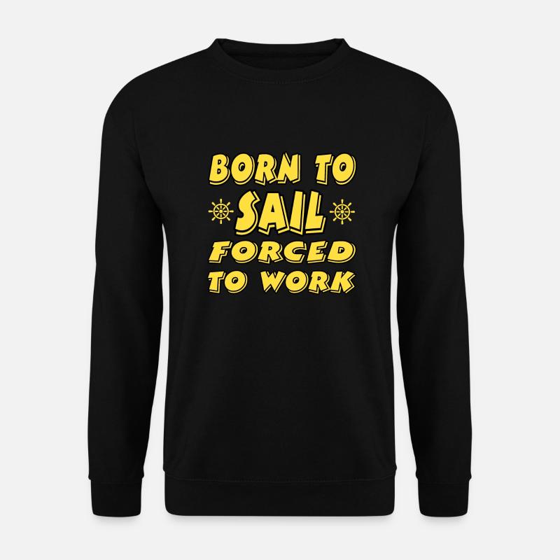 Segeln - Unisex Pullover - Schwarz