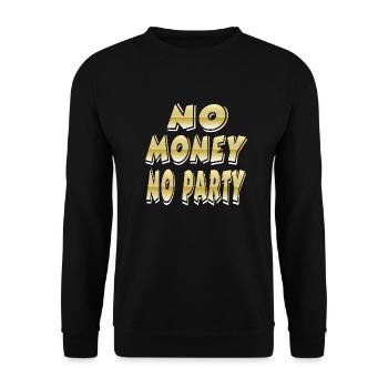 Party - Unisex Pullover - Schwarz - Vorne - Alina (178cm) & Michal (187cm)