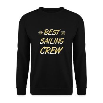 Voile - Sweat-shirt Unisexe - noir - Devant - Alina (178cm) & Michal (187cm)