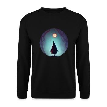 Nightmare 2 - Unisex Sweatshirt - black - Front - Alina (178cm) & Michal (187cm)