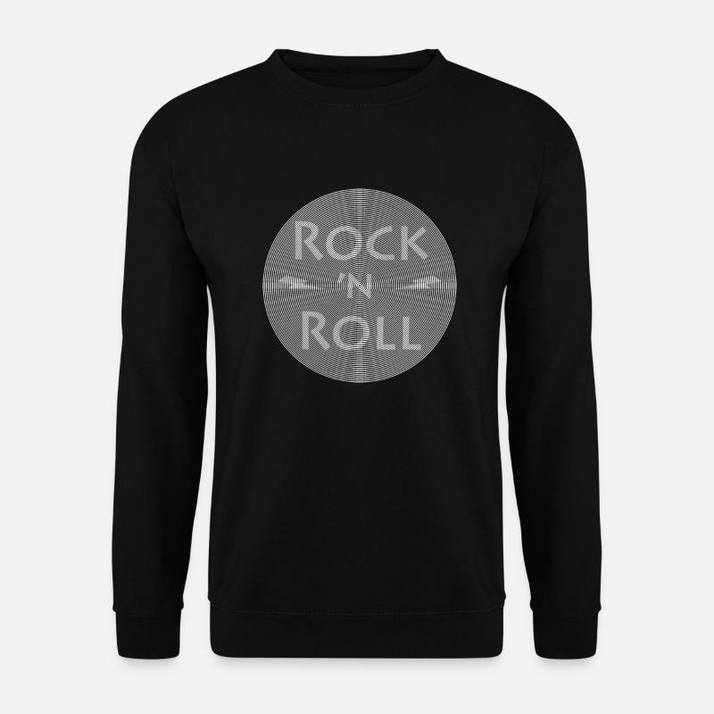 Rock n Roll - Unisex Pullover - Schwarz