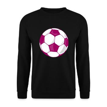 football footballeur fan coupe du monde - Sweat-shirt Unisexe - noir - Devant - Alina (178cm) & Michal (187cm)