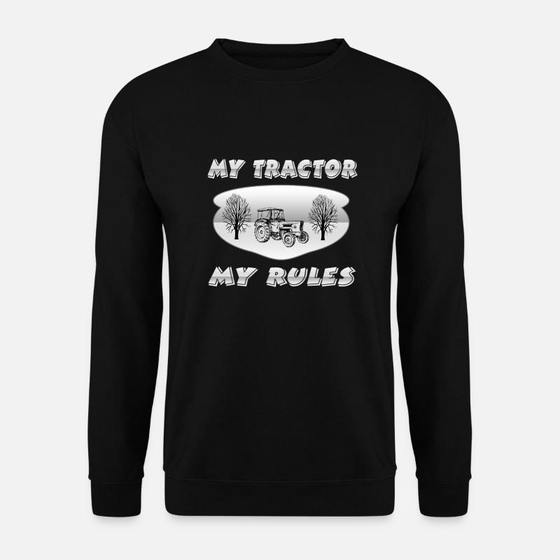 Tractor - Unisex Sweatshirt - black