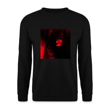 angry girls - Sweat-shirt Unisexe - noir - Devant - Alina (178cm) & Michal (187cm)