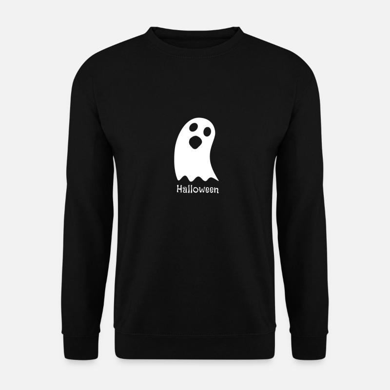 Fantôme mignon Halloween - Sweat-shirt Unisexe - noir