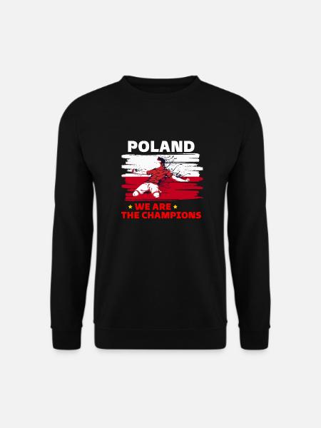 Polen vi er mestre - Unisex sweater - sort