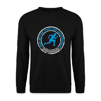 mieux fonctionner que le gouvernement - Sweat-shirt Unisexe - noir - Devant - Alina (178cm) & Michal (187cm)