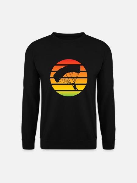 Paragliding Paragliding Paragliding Paragliders - Unisex Sweatshirt - black