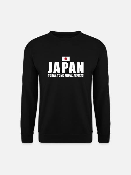 Japan Today Tomorrow Always Japan Rugby - Unisex Sweatshirt - black