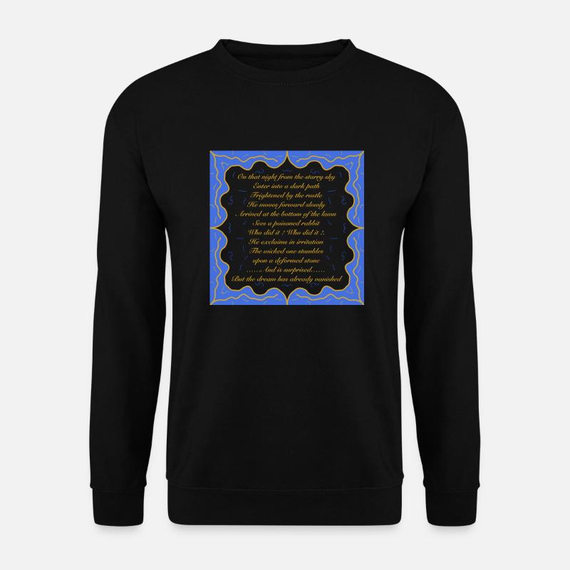 Dream ByRino - Unisex Pullover - Schwarz