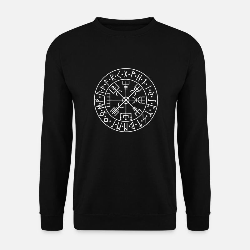 Rune, Old Gothic sign - Unisex Sweatshirt - black
