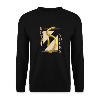Le serpent d’or n’est pas à toi - Sweat-shirt Unisexe - noir - Devant - Alina (178cm) & Michal (187cm)