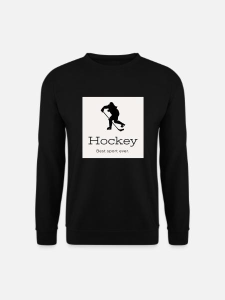 Hockey - Unisex Pullover - Schwarz