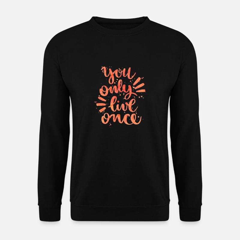 you - Unisex Pullover - Schwarz