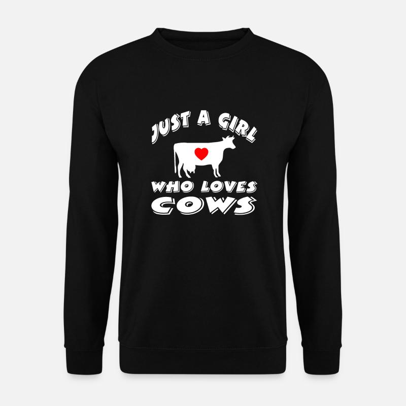 Cows - Unisex Sweatshirt - black