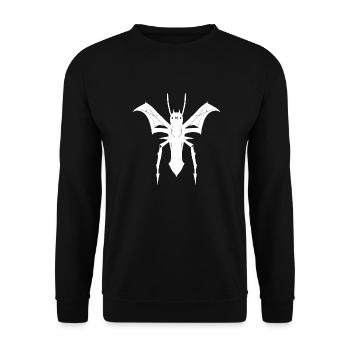 Flying spider - Unisex Sweatshirt - black - Front - Alina (178cm) & Michal (187cm)