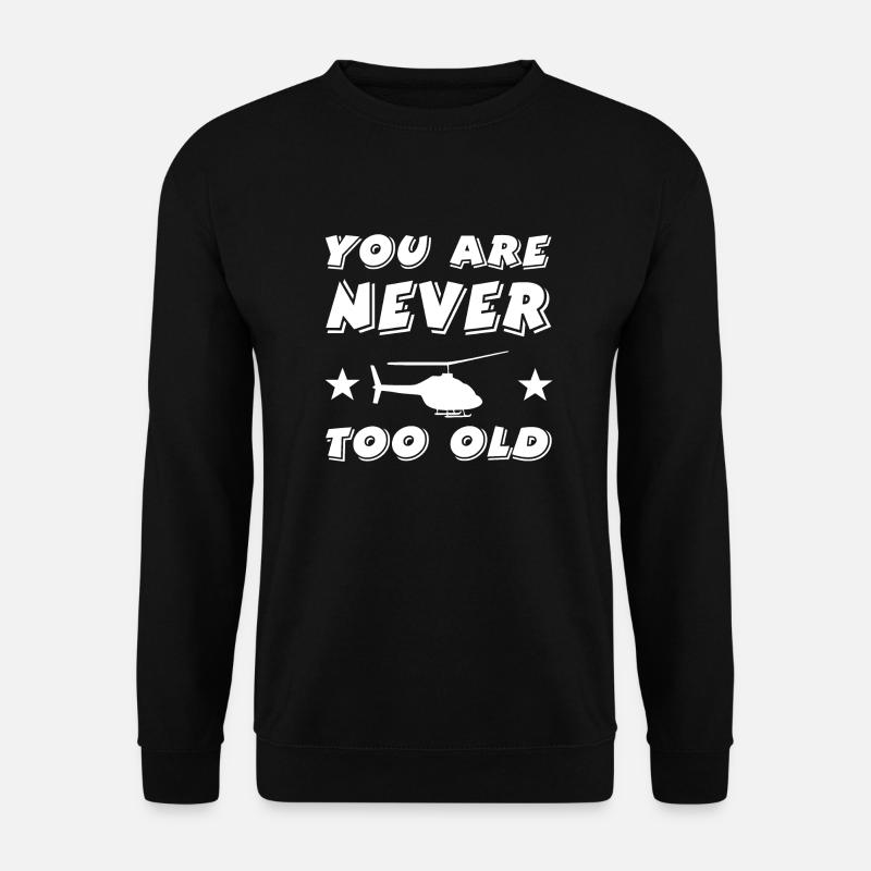 Helicopter - Unisex Sweatshirt - black