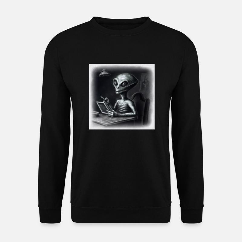 alien noir - Unisex Sweatshirt - black