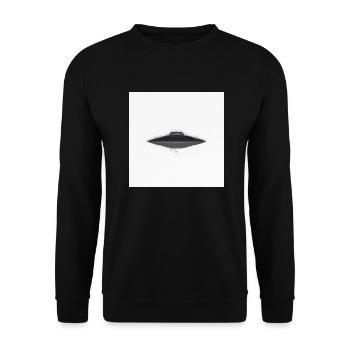UFO - Unisex Sweatshirt - black - Front - Alina (178cm) & Michal (187cm)
