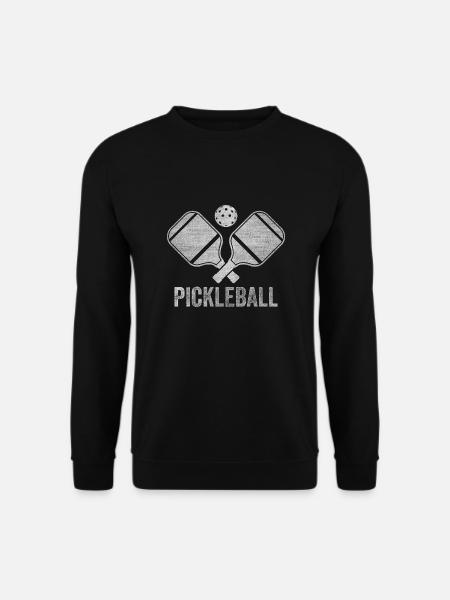 Pickleball Pickleball Pickleball - Unisex Pullover - Schwarz